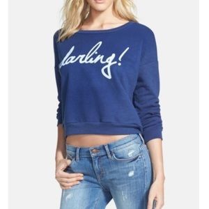 MADISON & BERKELEY Darling Boatneck Knit Sweat